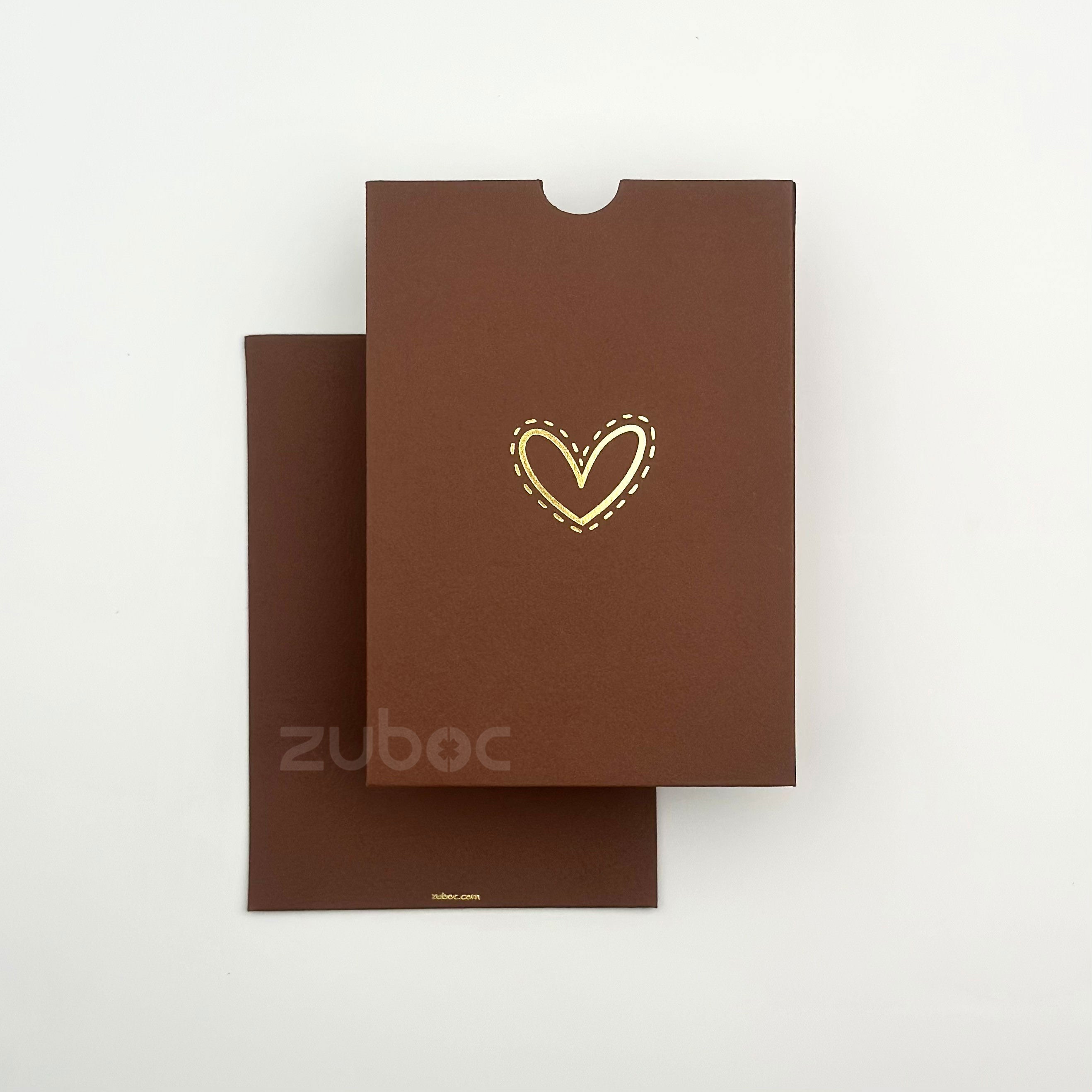 Top Tag Envelope With Foil -C6 (set of 5)