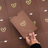 Top Tag Envelope With Foil - C6 (set of 5)