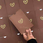 Top Tag Envelope With Foil - C6 (set of 5)