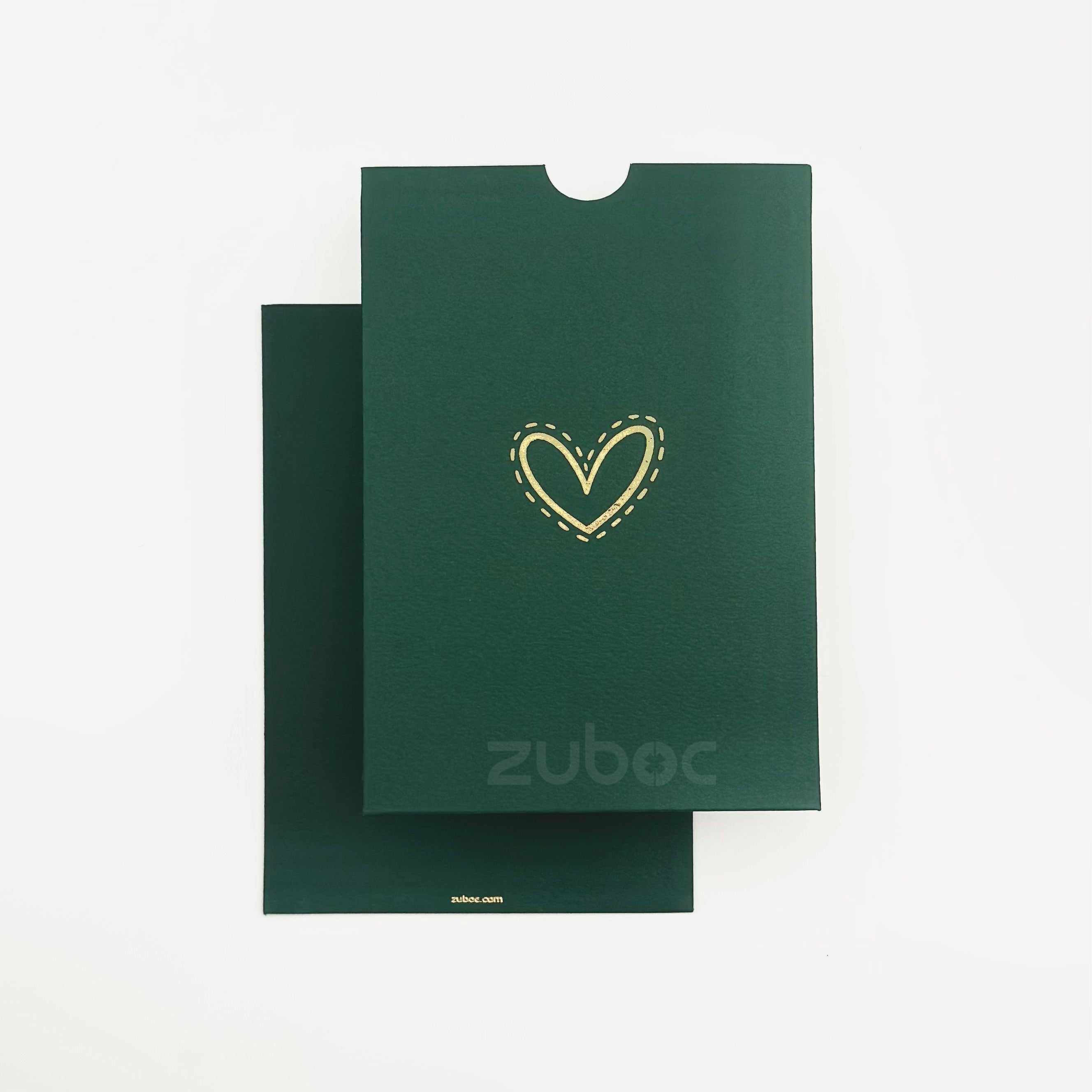 Top Tag Envelope With Foil -C6 (set of 5)