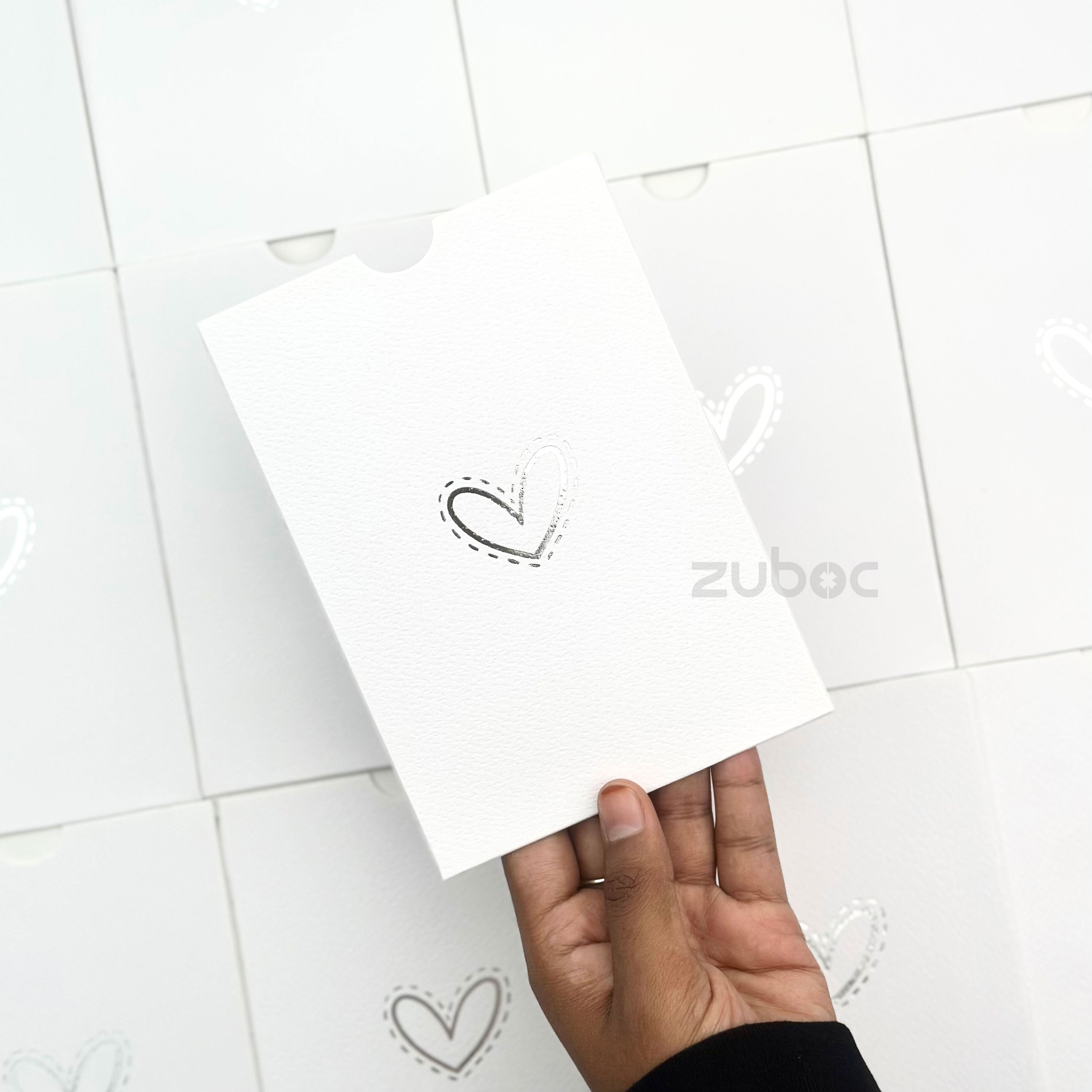 Top Tag Envelope With Foil -C6 (set of 5)