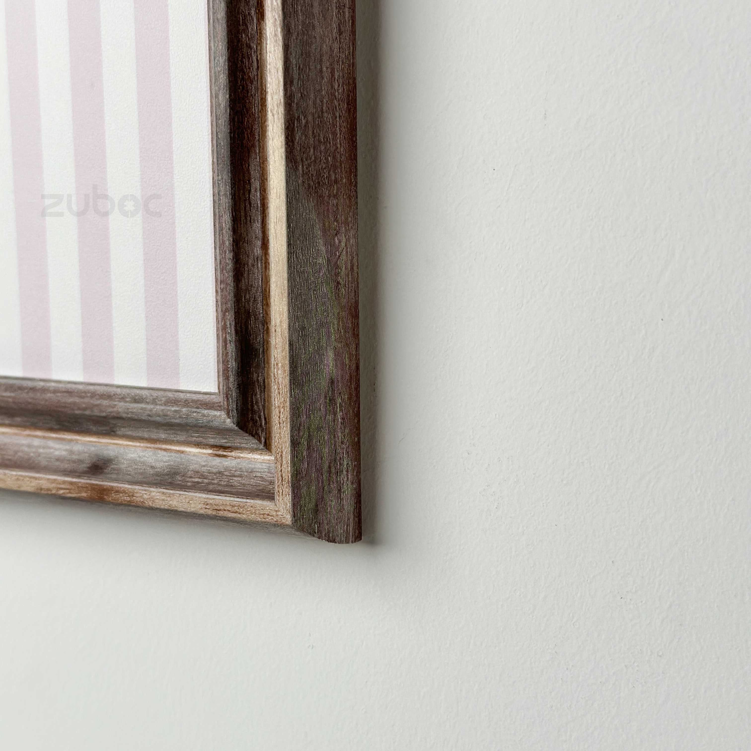 1" Vintage Wood Photo Frame (A4)