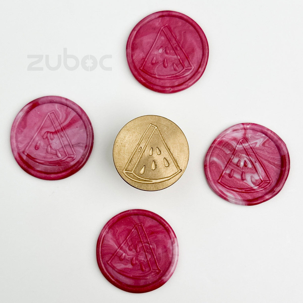 Watermelon Wax Stamp Head Only