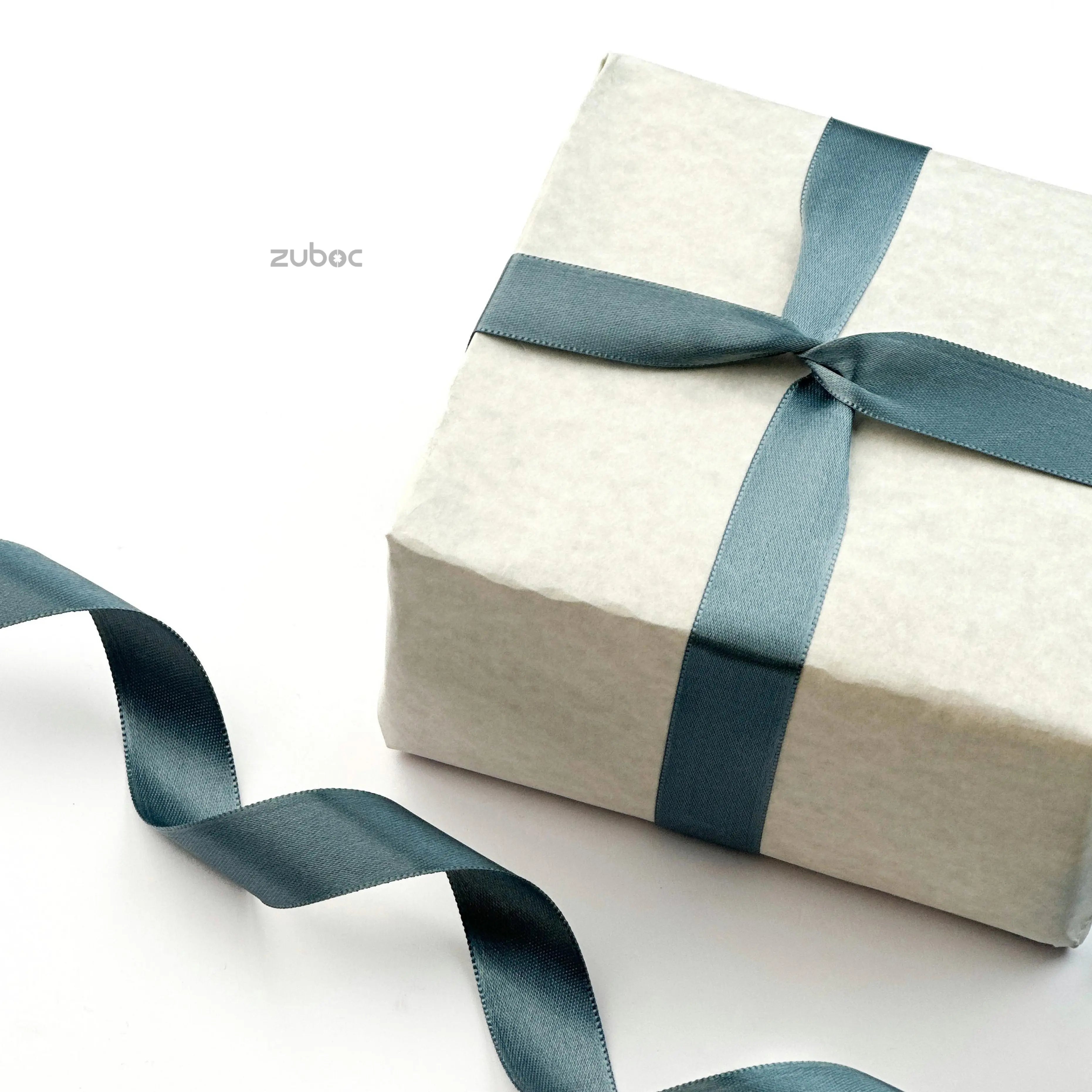 Satin Ribbon Slate Blue-25mm (18mtr)