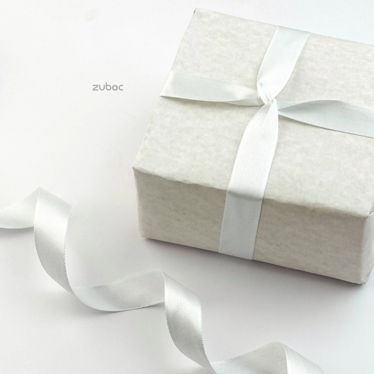 Satin Ribbon Silk White-25mm (18mtr)
