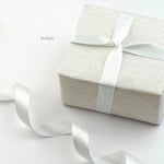 Satin Ribbon Silk White-25mm (18mtr)