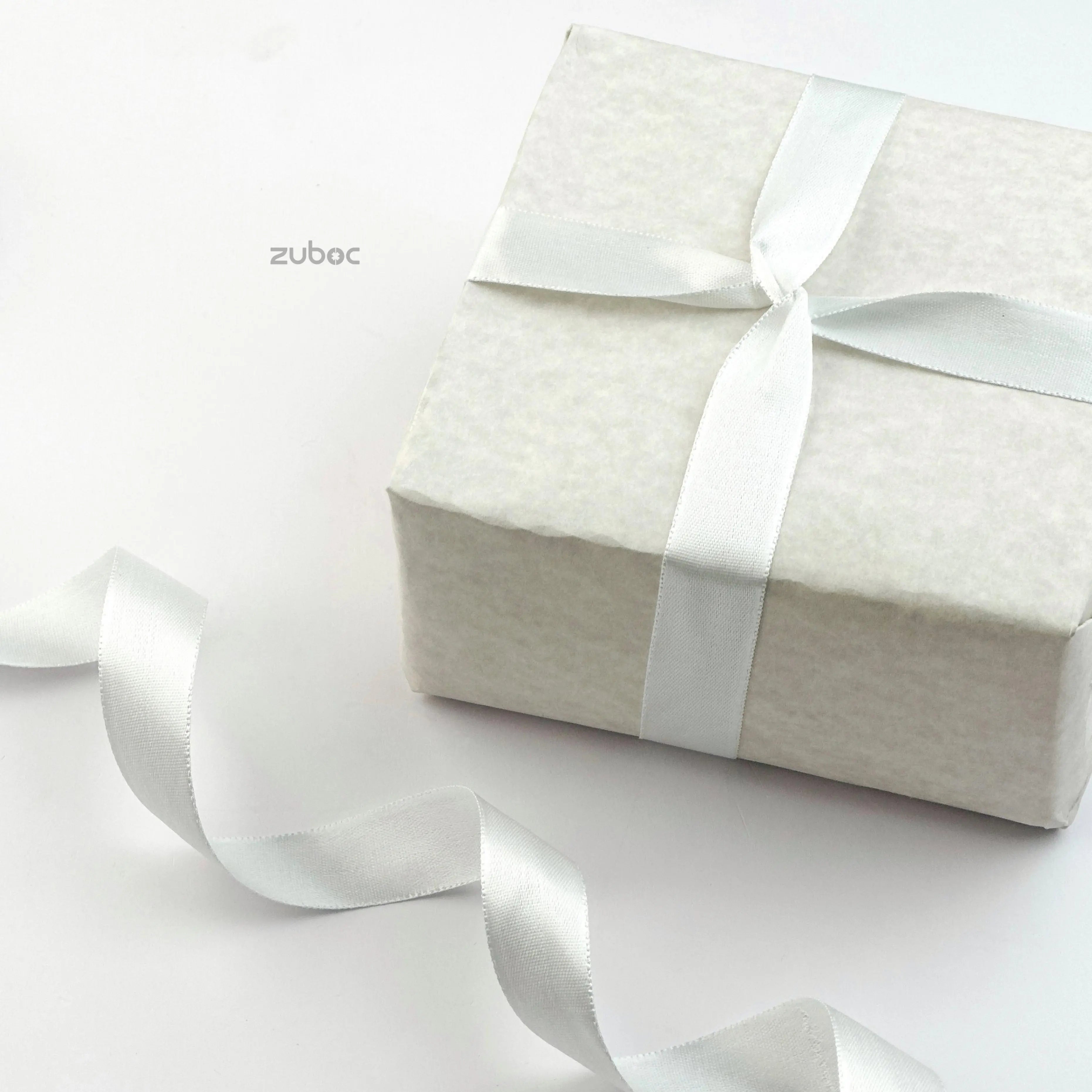 Satin Ribbon Silk White-25mm (18mtr)