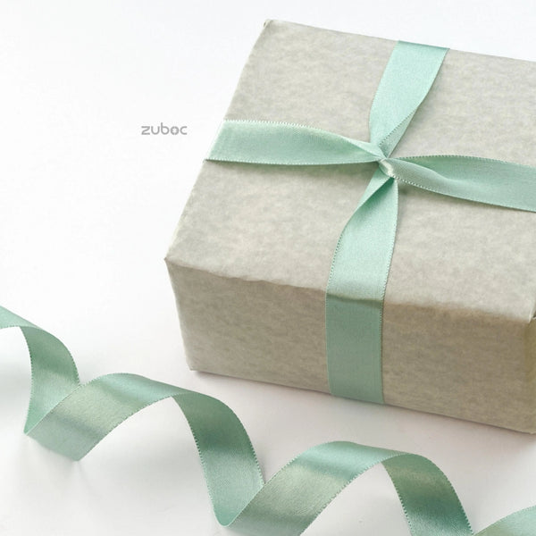 Satin Ribbon Light Aqua-25mm (18mtr)