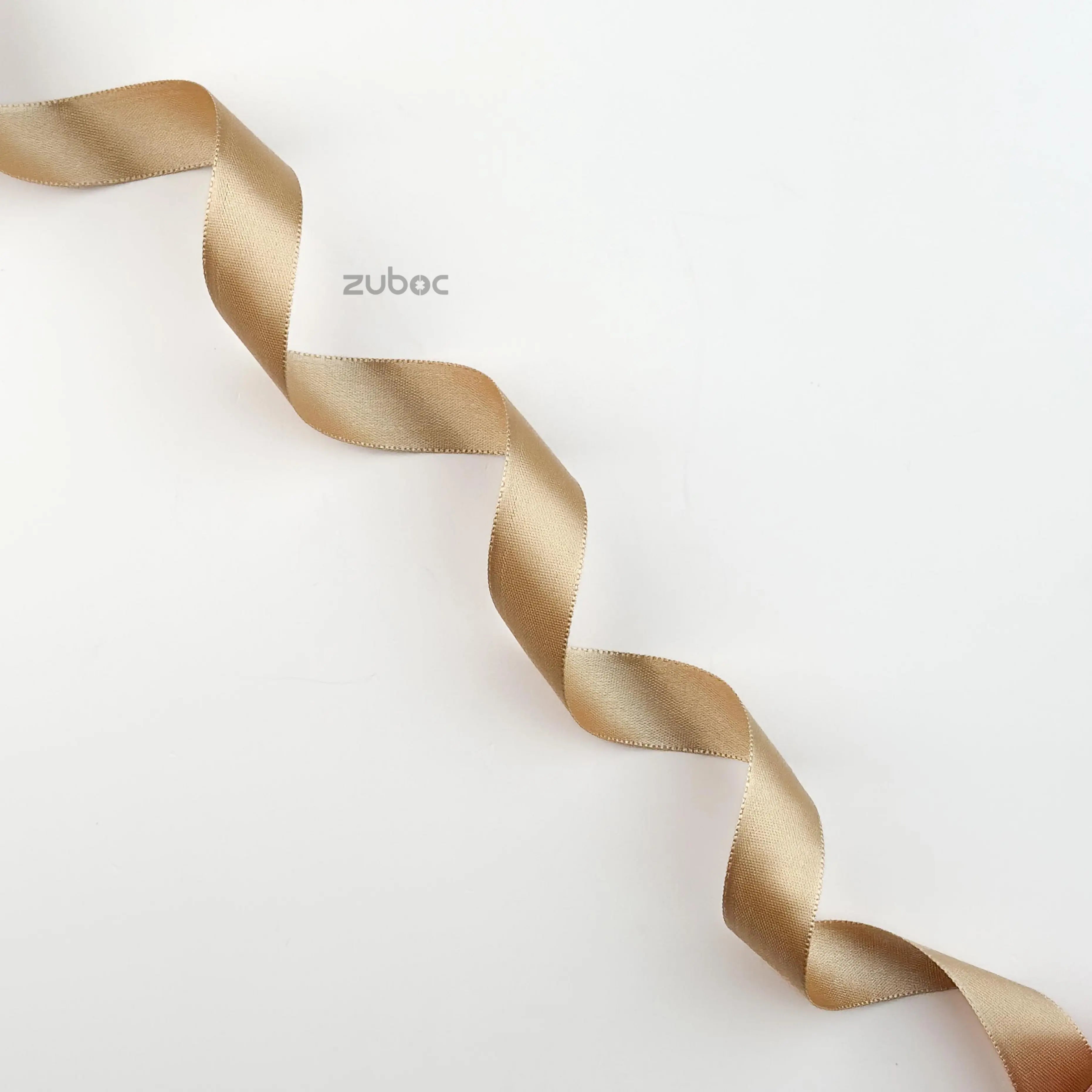 Satin Ribbon Champagne Gold-25mm (18mtr)