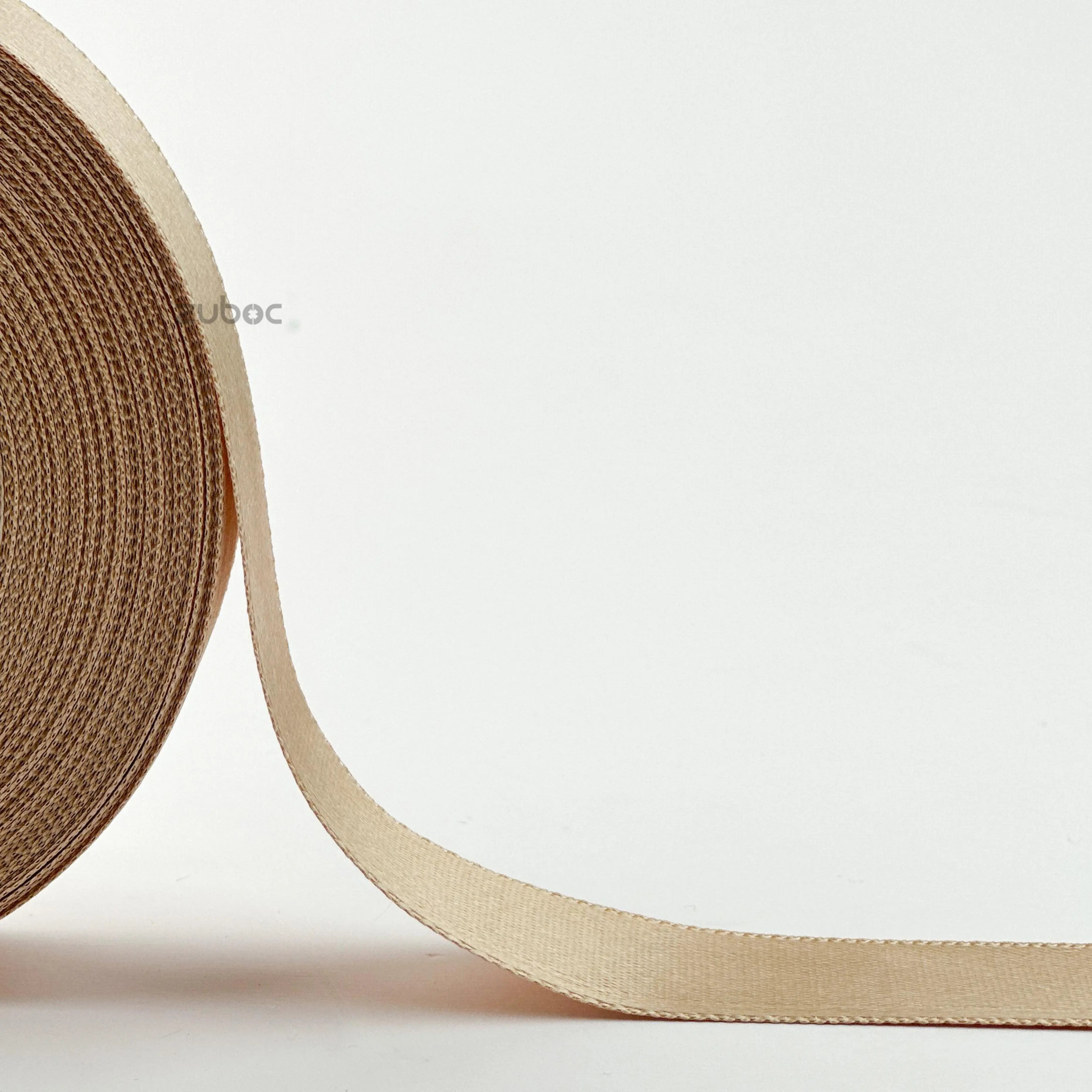 Satin Ribbon Champagne Gold-25mm (18mtr)