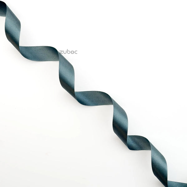 Satin Ribbon Smokey Green- 15 mm (18mtr)