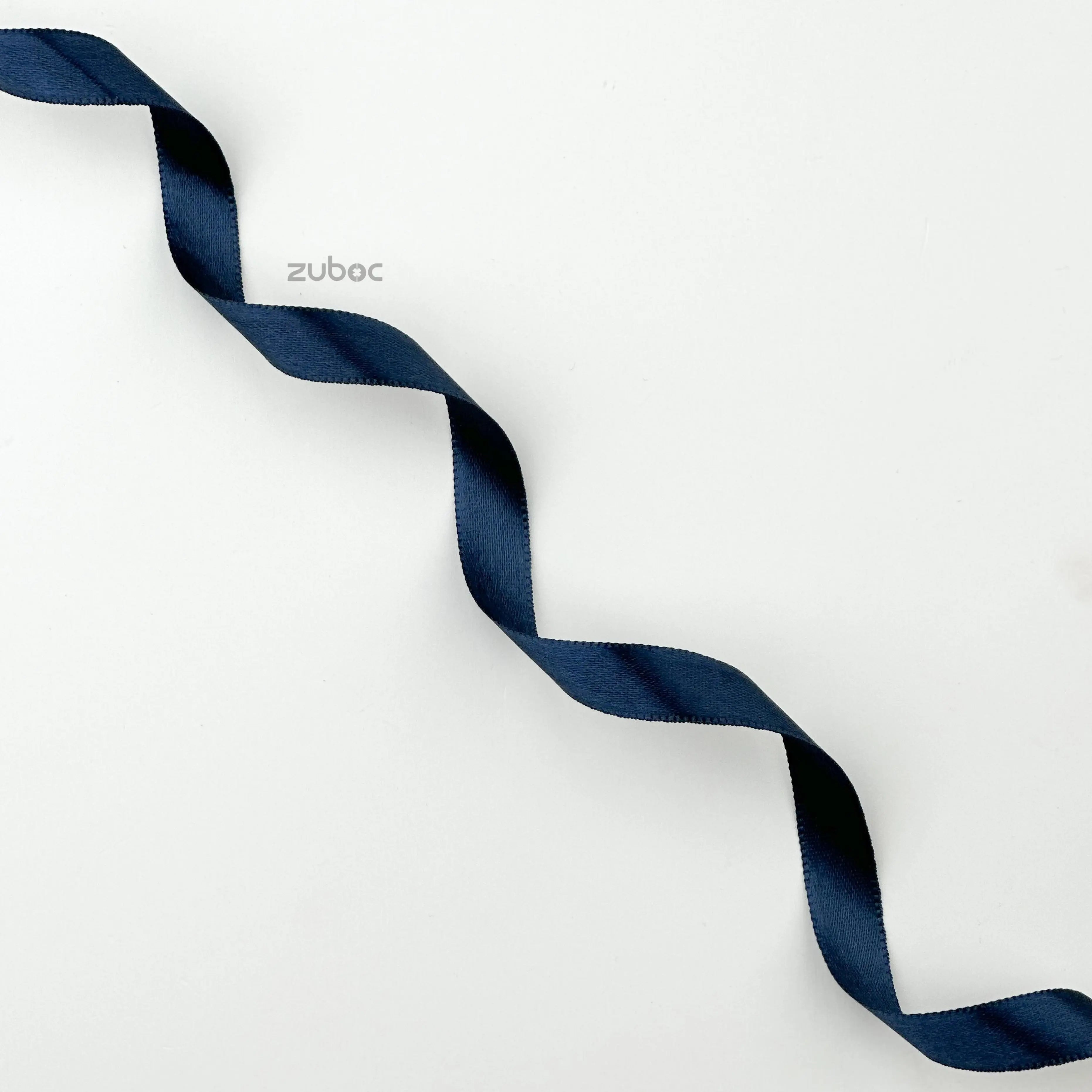 Satin Ribbon Navy Blue-15 mm (18mtr)