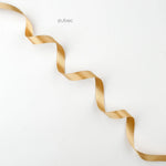 Satin Ribbon Light Gold - 15 mm (18mtr)
