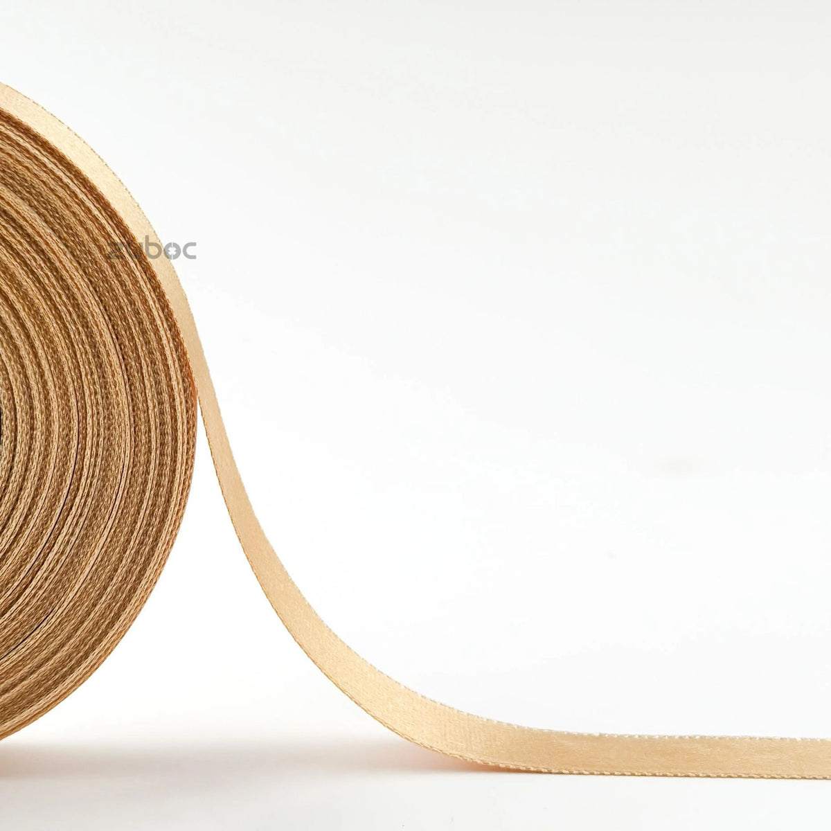 Satin Ribbon Champagne Gold-15 mm (18mtr)
