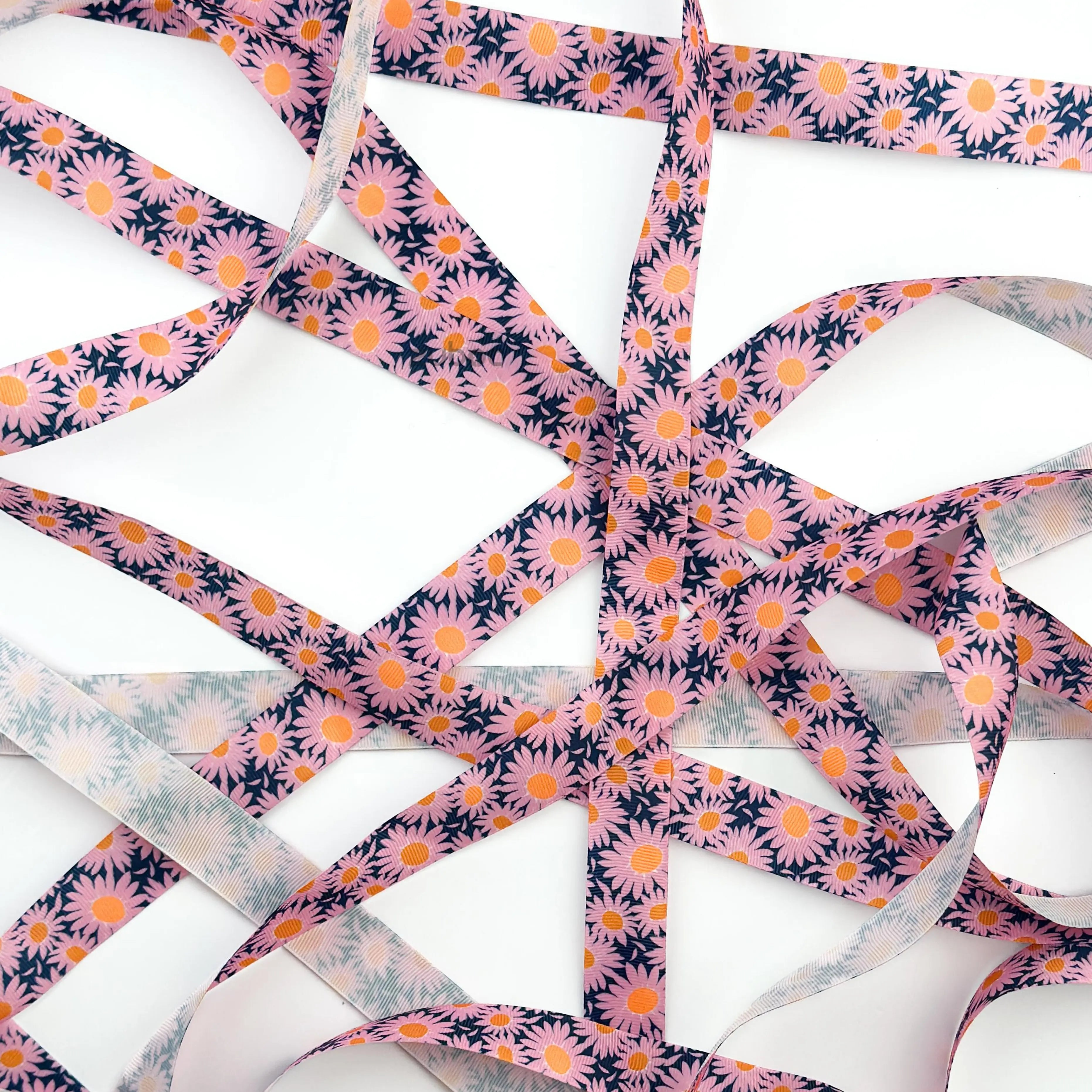 Daisy Pink Ribbon (45mtr)