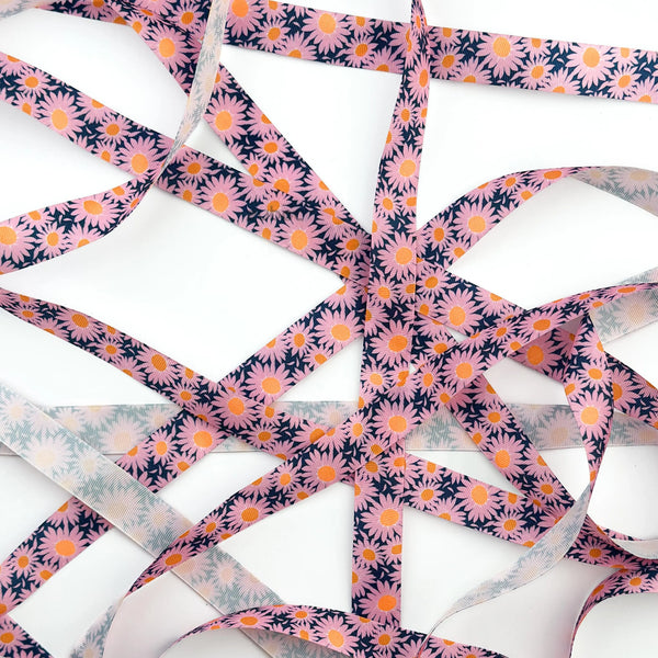Daisy Pink Ribbon (45mtr)
