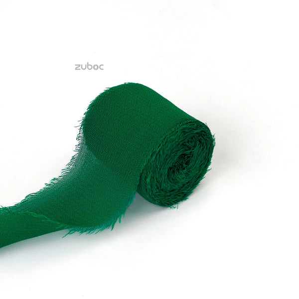 Georgette Green Ribbon (5mtr)