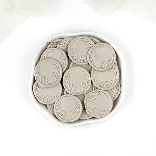 Leaf Branch Wax Seal for Invitations (Set of 5)