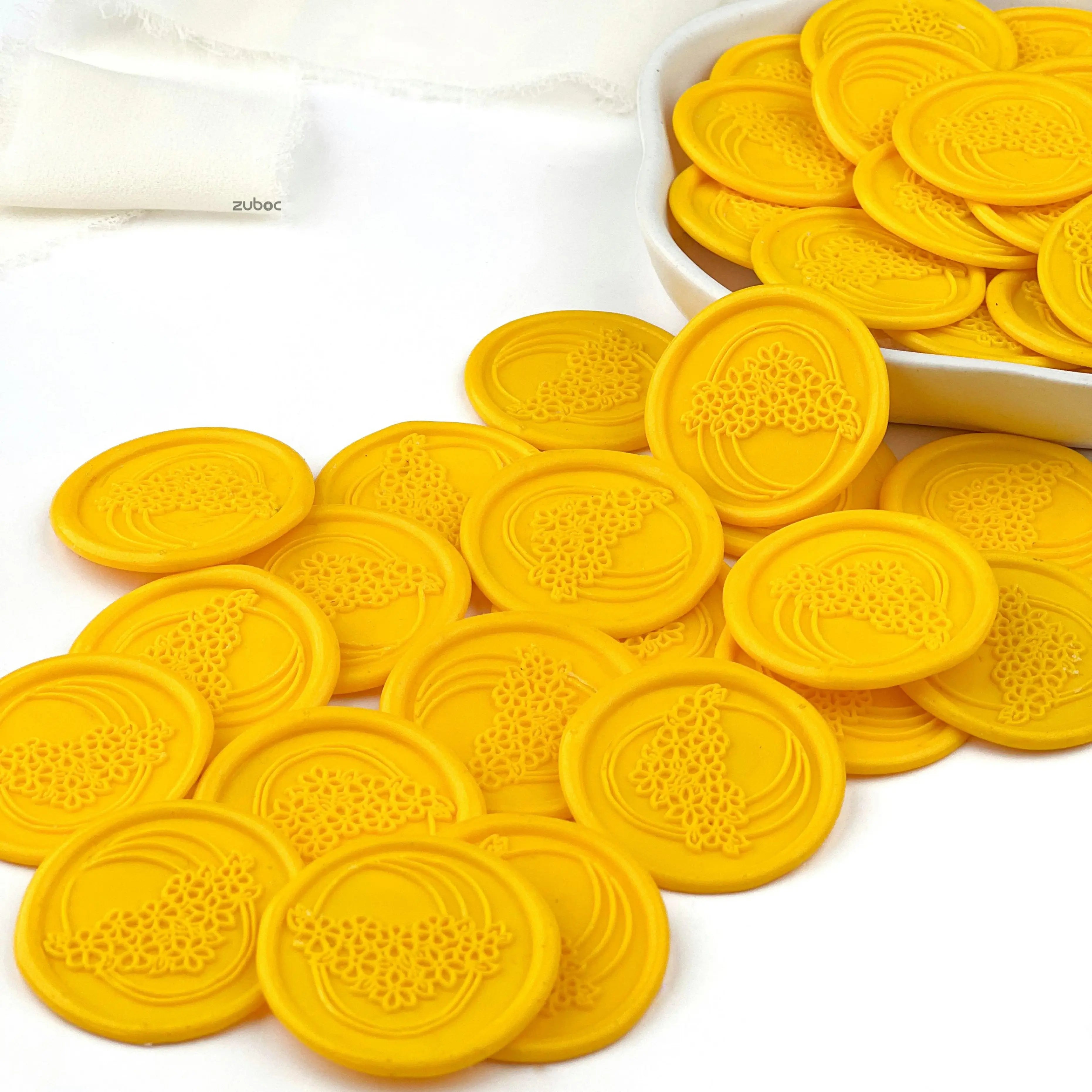 Flower Basket Wax Seal (Set of 5)