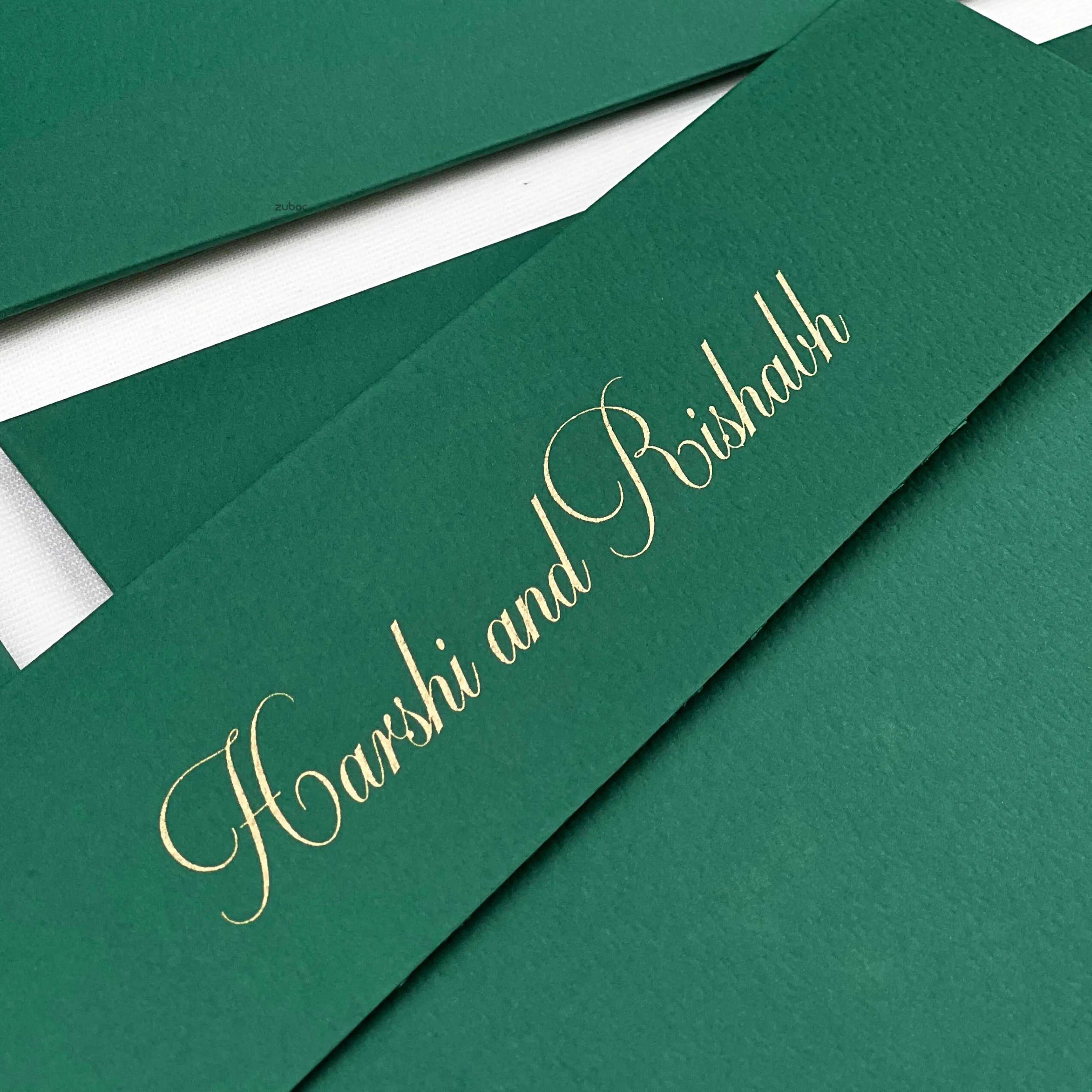 Premium white envelopes set of 50 for elegant wedding invitations