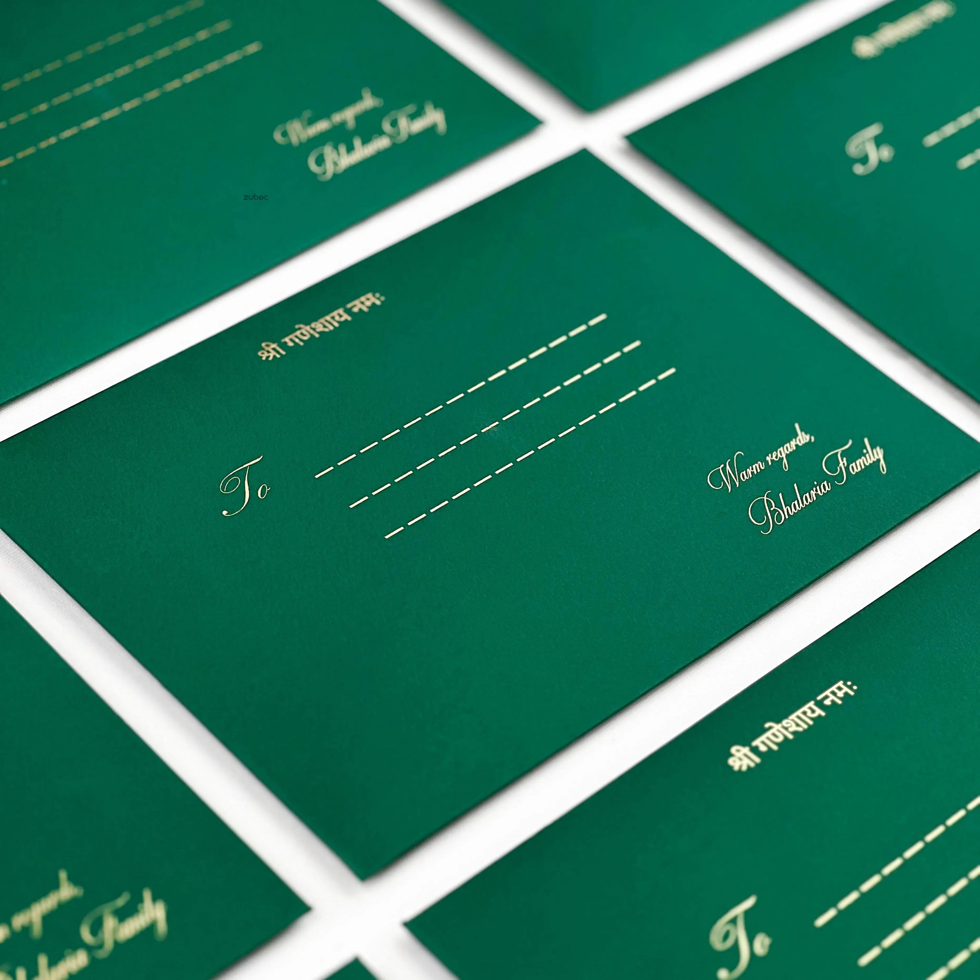 Premium white envelopes set of 50 for elegant wedding invitations