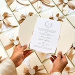 The Gold Charm Wedding Invitation Suites (Set of 50)