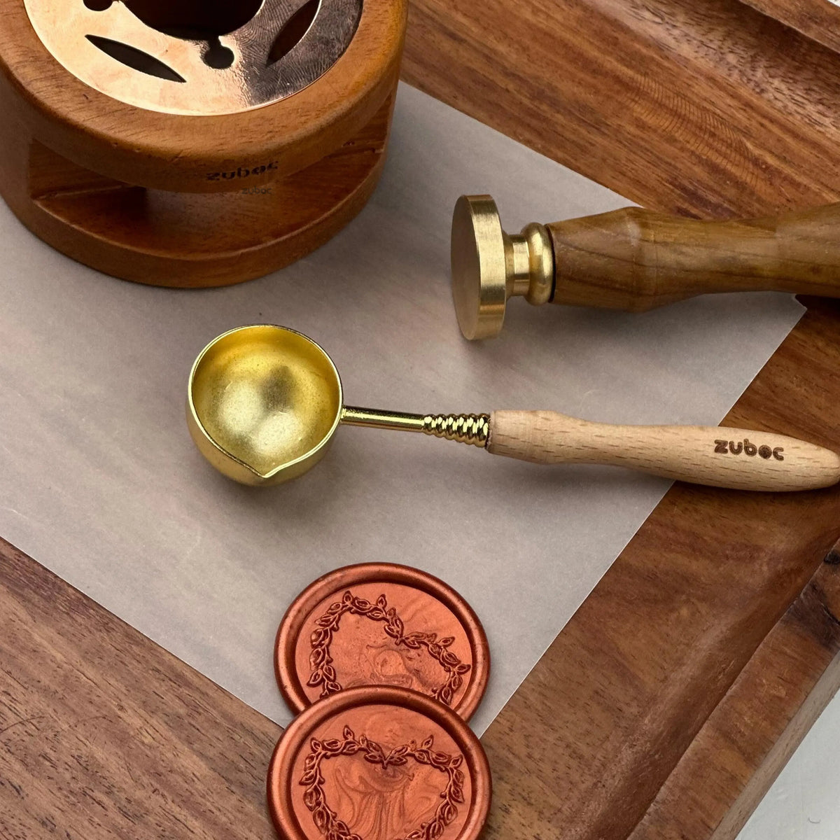 Personalised Wax Sealing Stamp Kit