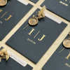 Wedding Invitation Suite – Gold Foil & Butter Film Elegance
