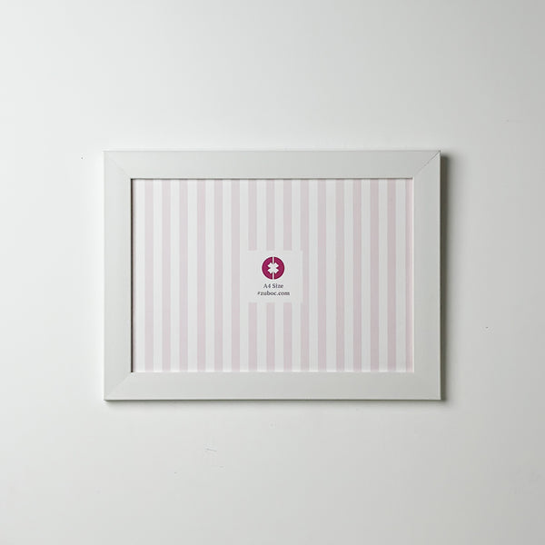 White Photo Frame (1”, A4)
