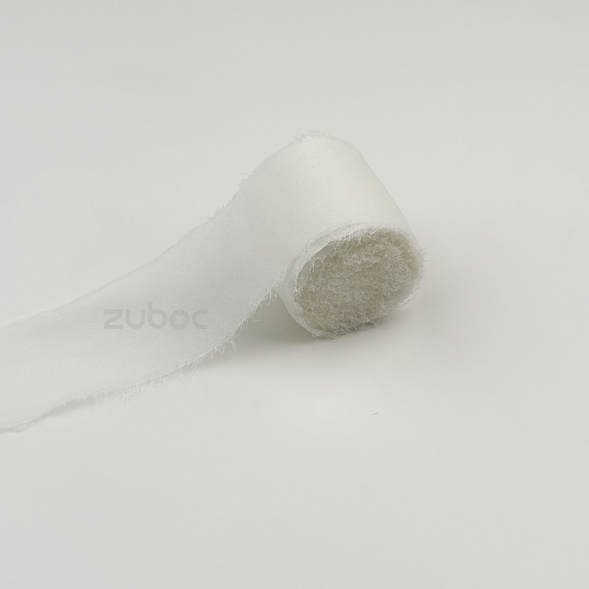 Georgette White Ribbon (5mtr)