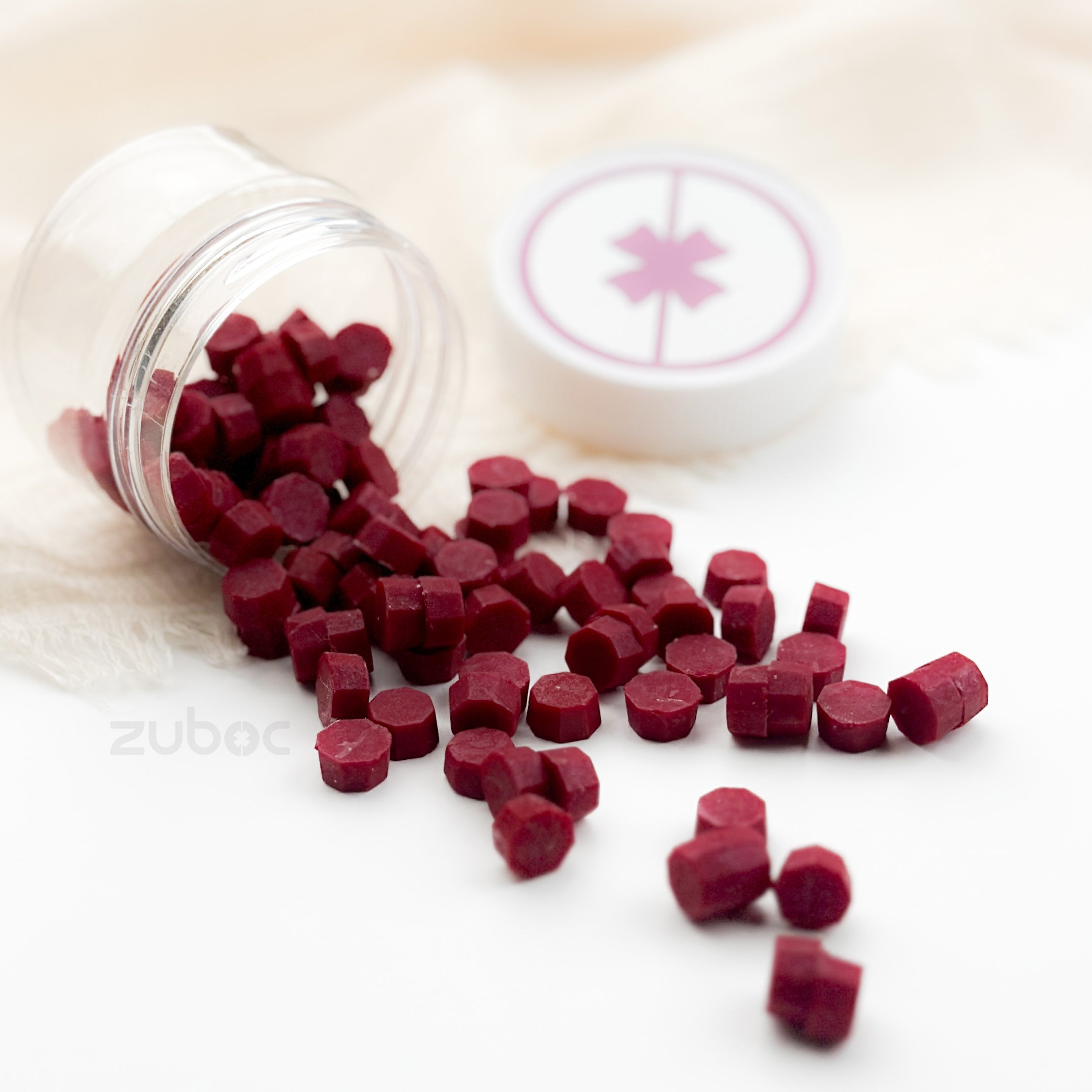 Wine Red Wax Beads - 30 Grams