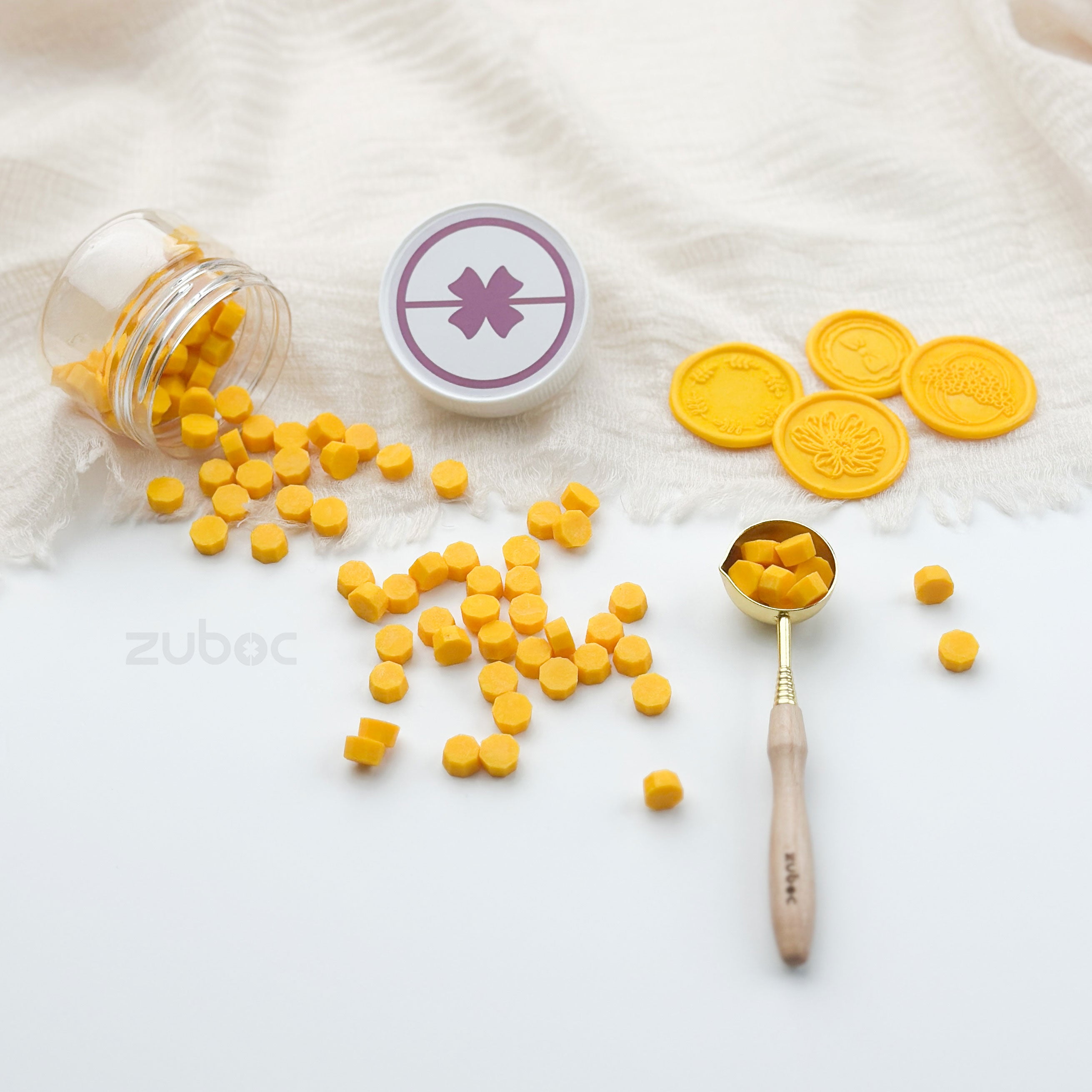 Yellow Wax Beads - 30 Grams