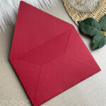 Counterflap Envelope – Maroon by Zuboc