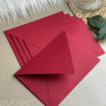 Counterflap Envelope – Maroon by Zuboc