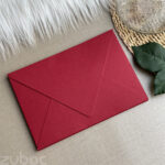 Counterflap Envelope – Maroon by Zuboc