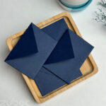 Heart Envelope – Plain Navy Blue | Zuboc