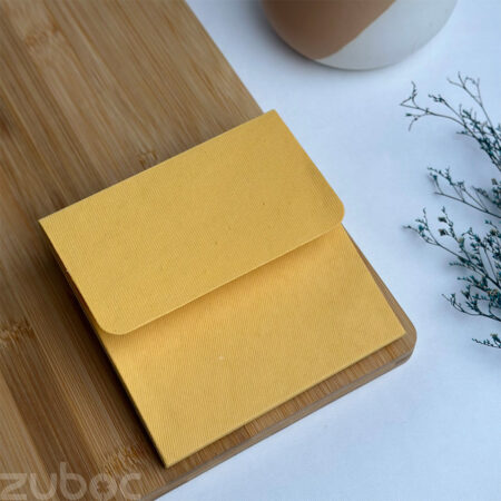 Mango yellow square envelope, ideal for branded envelopes