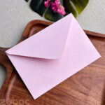 powder pink STD envelope, ideal for branded envelopes -1