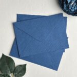 STD Envelope C6 – Crinkled Teal with Imported Paper