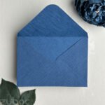 STD Envelope C6 – Crinkled Teal with Imported Paper