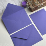 Premium Purple STD Envelope – 21.5×15.4 cm