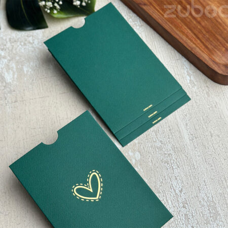 Envelope with foil, perfect for stylish and branded envelopes forest green-2