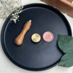 Avocado Wax Stamp with Wooden Handle