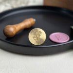 Bloom Wax Stamp with Teak Wood Handle | Zuboc
