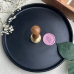 Bloom Wax Stamp with Teak Wood Handle | Zuboc