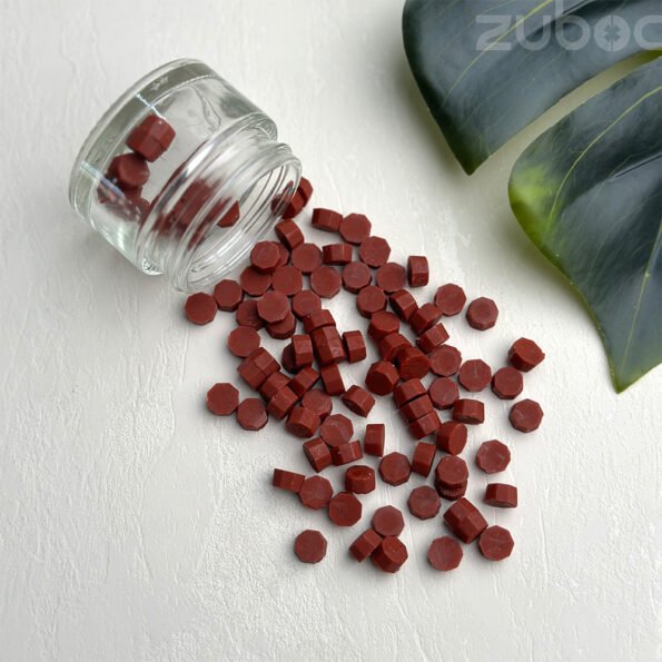 Brown wax beads can cause brown seals