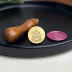 Cake Design Brass Wax Stamp Head by Zuboc