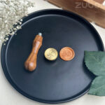 Engagement Wax Stamp with Teak Wood Handle | Zuboc