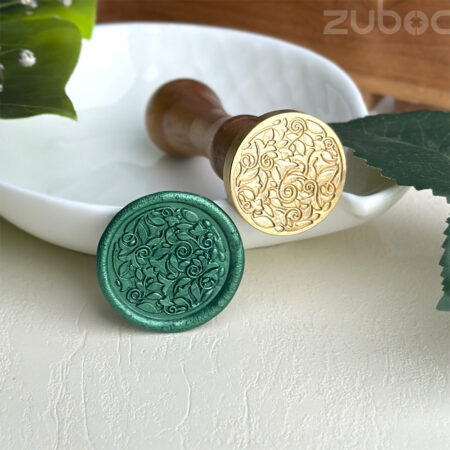 Henna design wax seal stamp