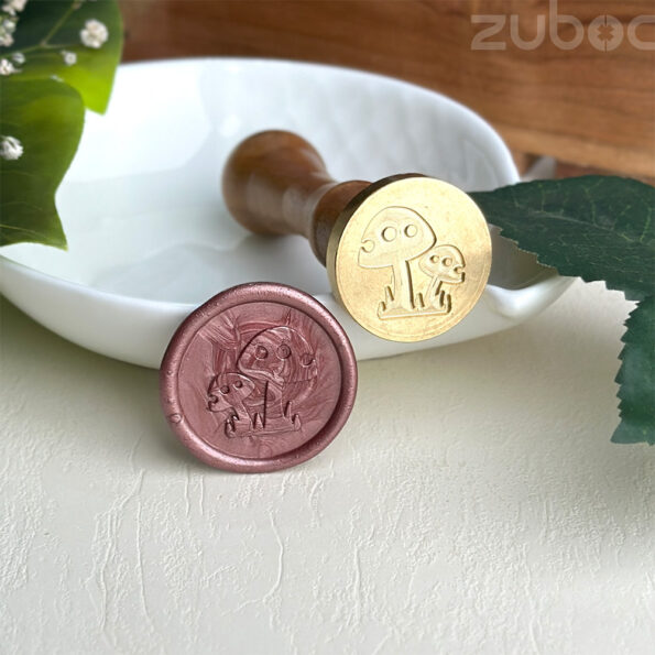 Magic Mushroom wax seal stamp